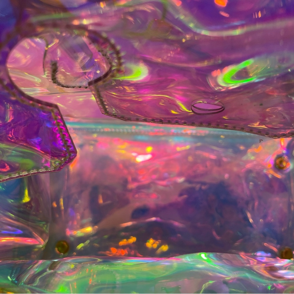 Colorful Transparent Tote Bag - Picture 4 of 8